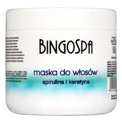 BingoSpa Maska d/w ze spiruliną i keratyną 500g