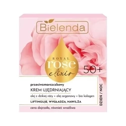 Bielenda Royal Rose Elixir Krem Przeciwzmarszczkowy ujędrniający 50+