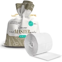 Clavier Nail Master Waciki bezpyłowe 12-warstowe 500 sztuk