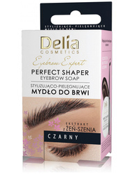 Delia Eyebrow Expert Mydło do brwi Czarne