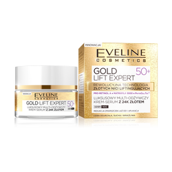Eveline Gold Lift Expert 50  Krem na dzien/noc50ml.