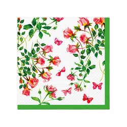 PAW Serwetki dekoracyjne Tiny Roses