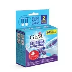 GEM Krążki żelowe do toalety zapas Lawenda
