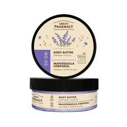 Green Pharmacy Masło do ciała Lawenda i Olej lniany