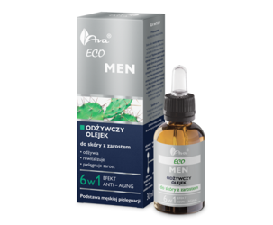 Ava Eco Men Odżywczy olejek do skóry z zarostem 30 ml