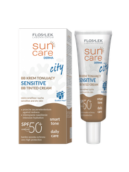 Floslek Sun Care Derma Krem tonujący Sensitive SPF50