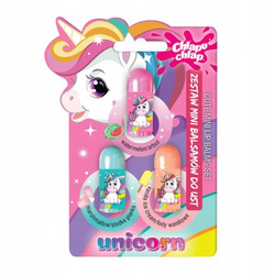 Chlapu Chlap Zestaw 3 mini balsamów do ust