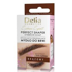 Delia Eyebrow Expert Mydło do brwi Brązowe