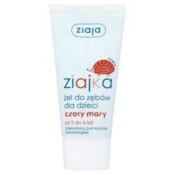 Ziajka Żel do zębów Czary Mary od 2- 6 lat 50ml