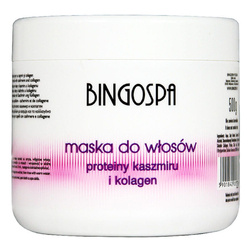BingoSpa Maska d/w Proteiny Kaszmiru i Kolagen 500g